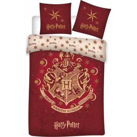 Harry Potter Bettbezug - 1 Bettbezug en Baumwolle - New discount.com
