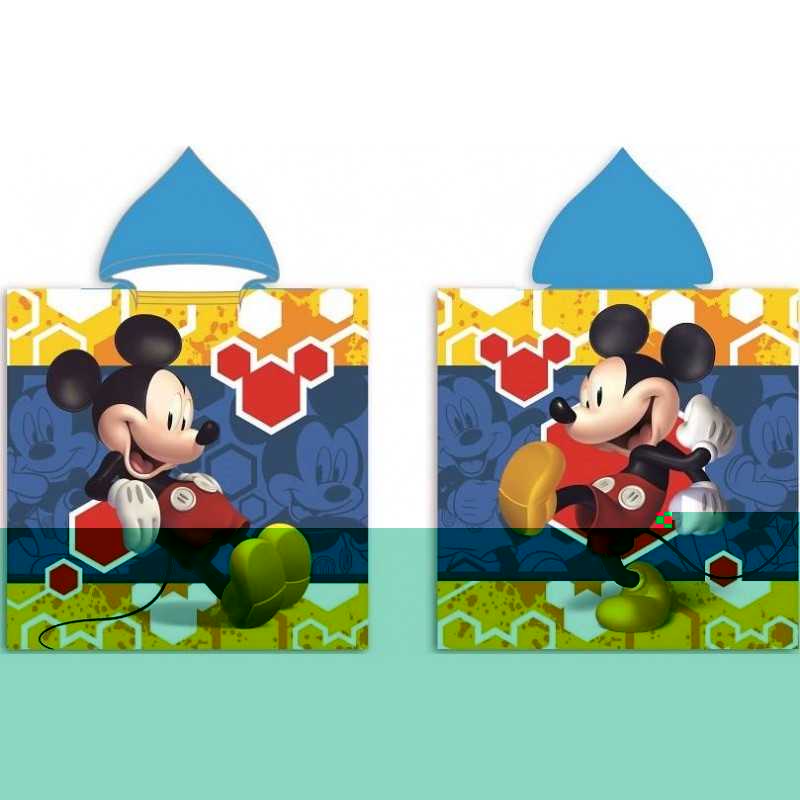 Poncho de natación con capucha Mickey Disney -New discount.com