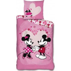 Juego de cama de Mickey y Minnie. -New discount.com