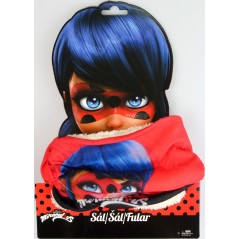 Cache cou Miraculous - Tour de cou ladybug - New discount.com