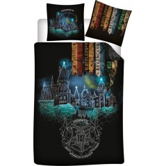 Harry Potter duvet set - 1 duvet cover 140x200 + 1 pillowcase 63x63...