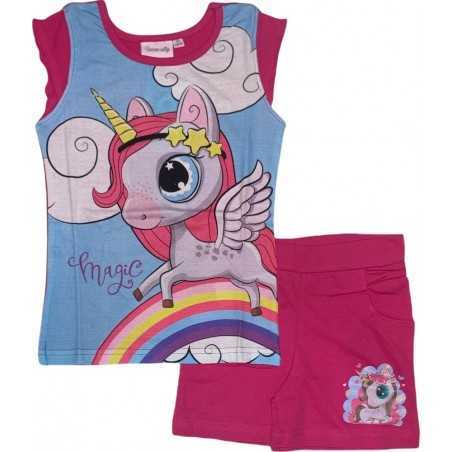 Ensemble T-Shirt avec Short Licorne - New discount.com