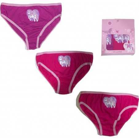Scatola di 3 mutandine unicorno - New discount.com