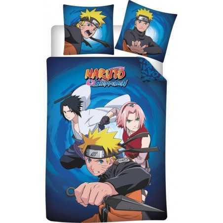 Parure housse de couette Naruto Shippuden En coton - New discount.com
