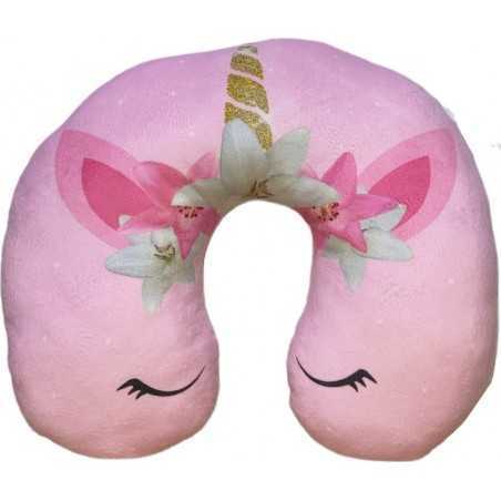 Coussin de Nuque Licorne Repose Tête Cou U Oreiller de Voyage - New...