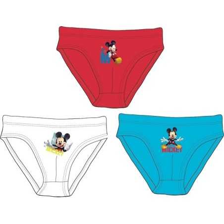Boite de 3 Slips Mickey Disney - New discount.com