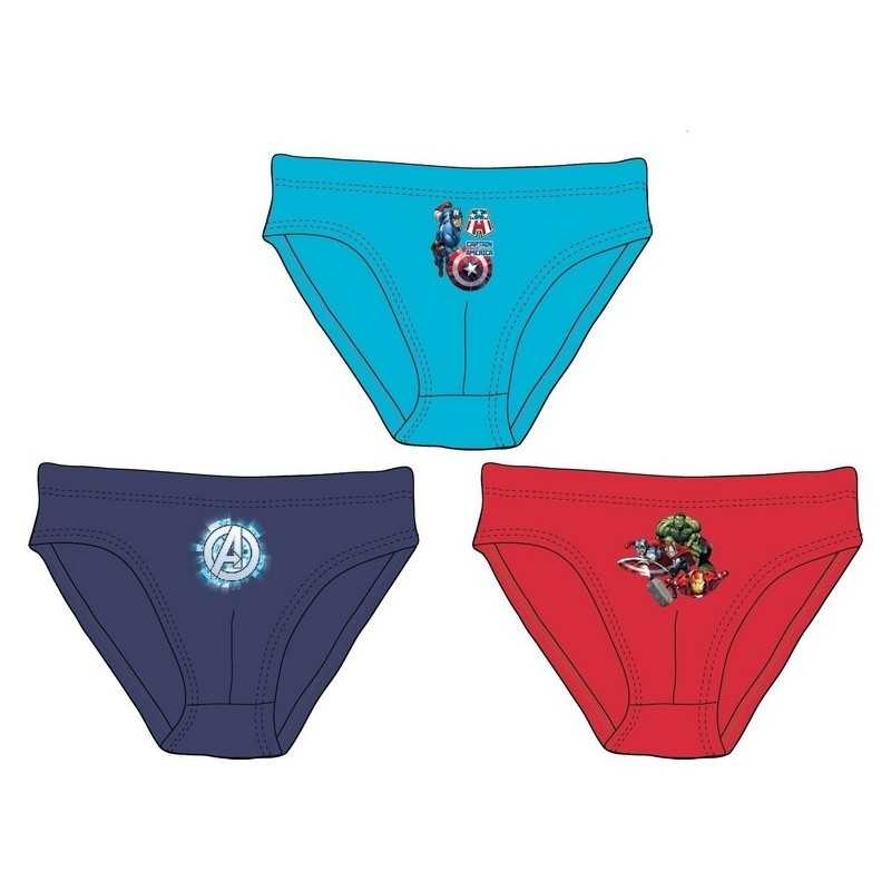 Boite de 3 Slips Avengers - New discount.com