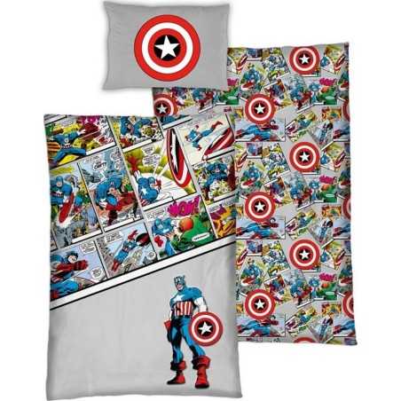 Parure Housse de couette Avengers en Bio Coton - New discount.com