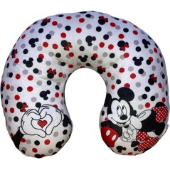 Cuscino da viaggio Minnie And Mickey per collo e cuscino - New disc...