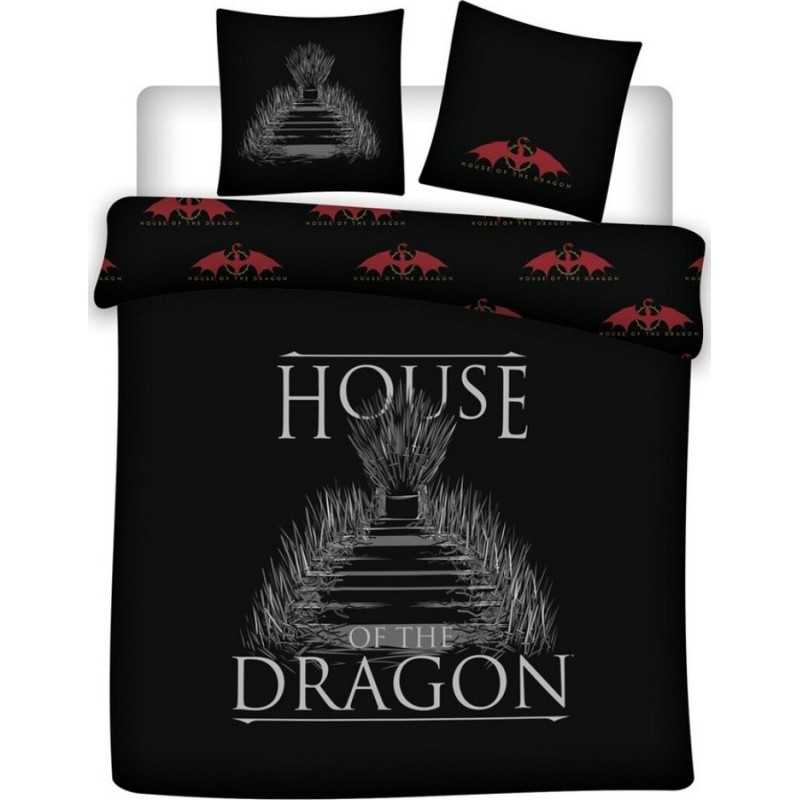 Housse de couette Game Of Thrones 240 X 220 CM - House of the Drago...