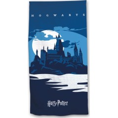 Drap de plage ou drap de bain Harry Potter Hogwarts - New discount.com