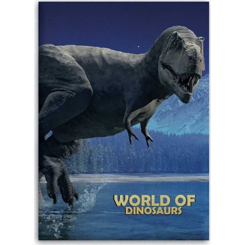 Plaid Polaire World of Dinosaurs - New discount.com