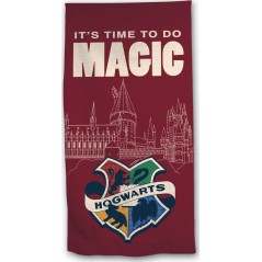 Drap de plage Harry Potter ou Serviette de bain Harry Potter coton ...