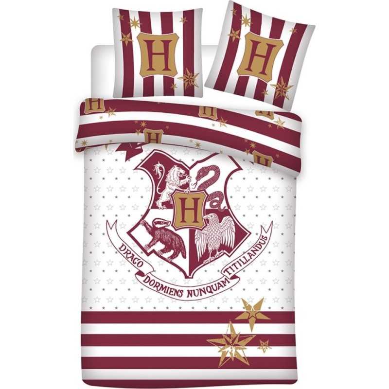 Parure housse de couette Harry Potter En Coton Bio - New discount.com