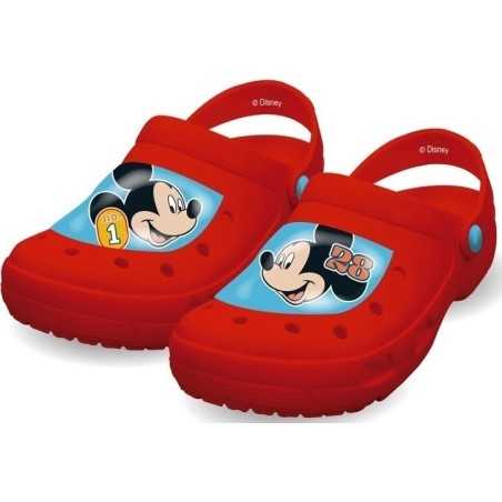 Sabots Mickey Disney en rouge - New discount.com