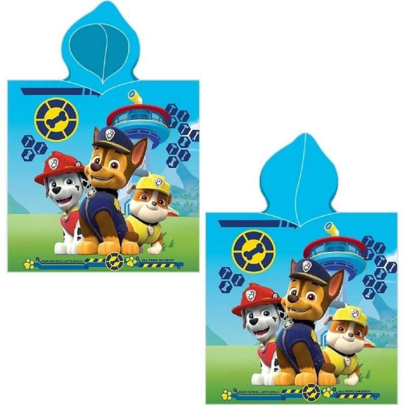 Felpa con cappuccio Paw Patrol Swim Poncho - New discount.com