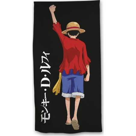 Drap de plage ou Serviette bain One Piece en coton - New discount.com
