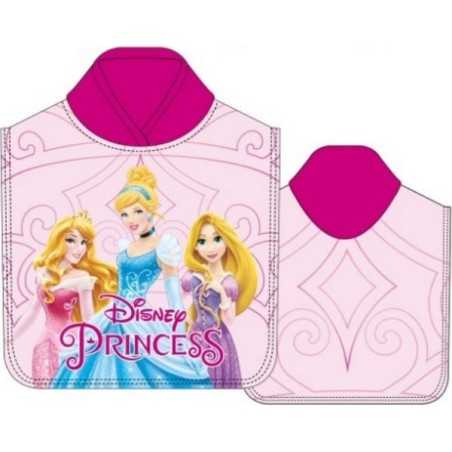 Poncho de baño con capucha Disney PRINCESS