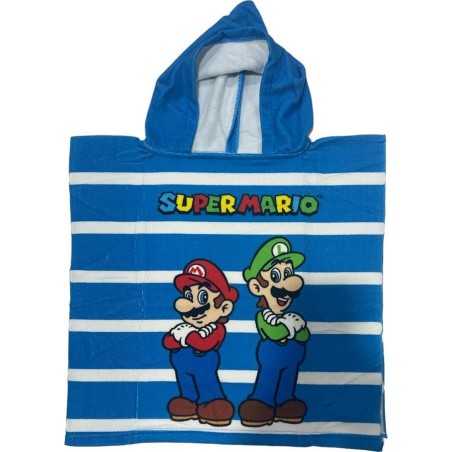 Super Mario Swim Poncho con capucha -New discount.com