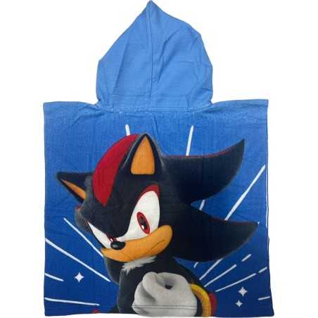 Sonic Swim Poncho con capucha