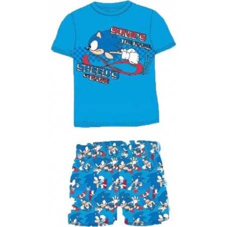 Camiseta + conjunto Sonic corto