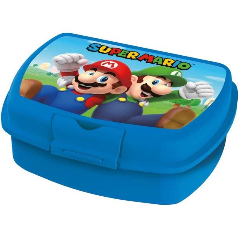 Boîte à goûter Super Mario en Pvc - New discount.com