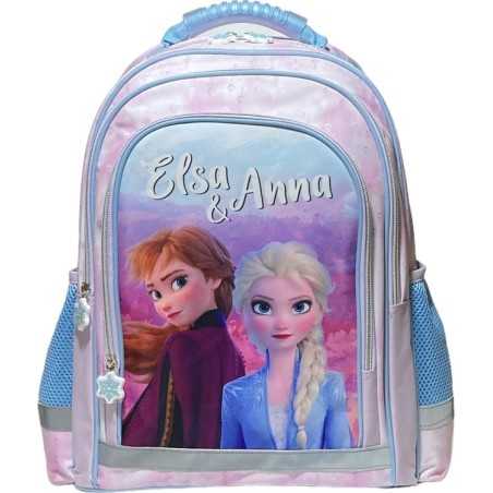 Mochila Frozen Disney 42 cm - Calidad Superior