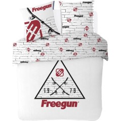 Parure Housse de couette Freegun 200 X 200 CM - New discount.com