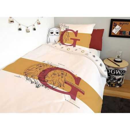 Juego de funda nórdica Harry Potter en algodón