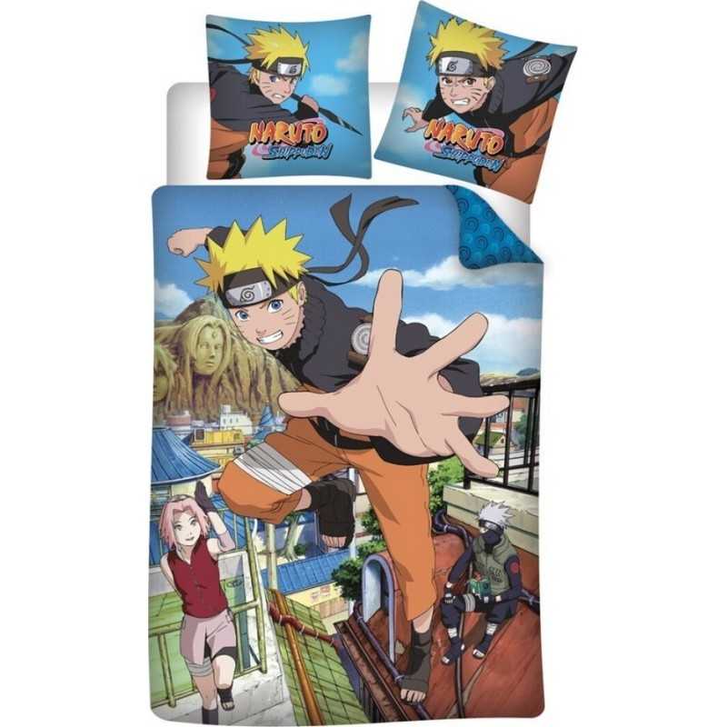 Juego de funda nórdica Naruto en algodón -New discount.com