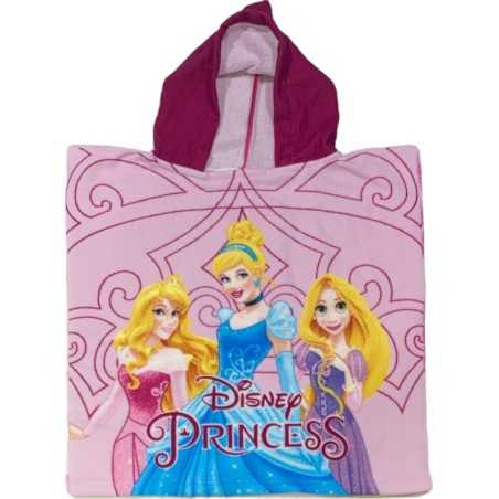 Poncho de baño con capucha Disney PRINCESS -New discount.com
