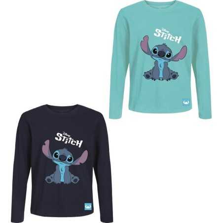 T-shirt a maniche lunghe Stitch Disney - New discount.com