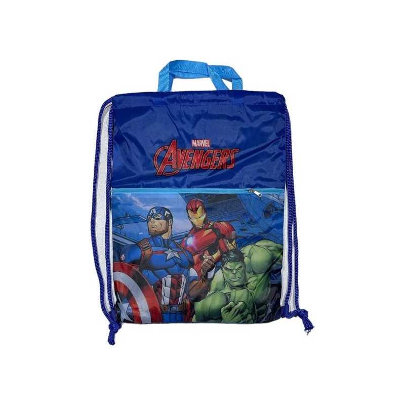 Mochila saco cordones 40cm de Avengers de luxe -New discount.com