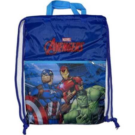 Mochila saco cordones 40cm de Avengers de luxe -New discount.com