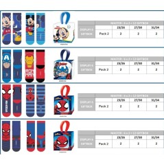 Espositore per calzini in confezione regalo Disney Et Marvel - New ...