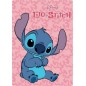 Plaid Polaire Stitch Disney en rose - New discount.com