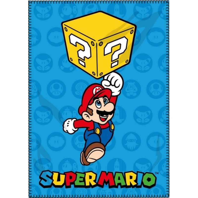 Super Mario Fleece Blanket, New discount.com, Nouveautés chez new d...