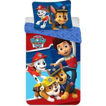 Parure de Lit Pat Patrouille - Paw Patrol - New discount.com
