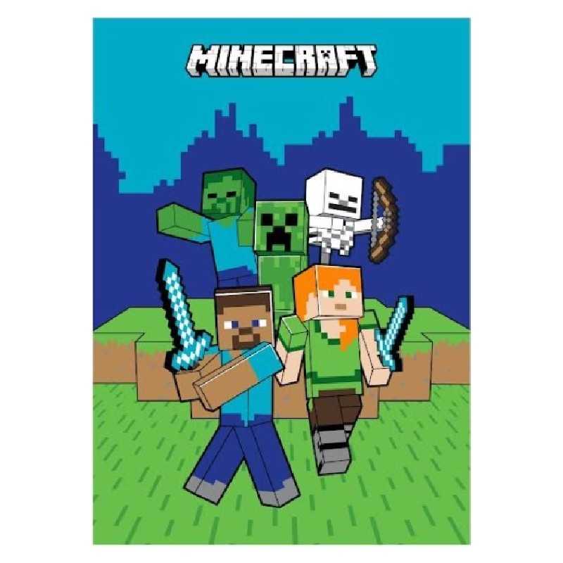 Fleecedeken Minecraft - New discount.com