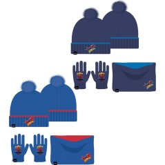 Set 3 pezzi Cappello + Scaldacollo + Guanti Spiderman - New discoun...