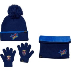 Set 3 pezzi Cappello + Scaldacollo + Guanti Spiderman - New discoun...