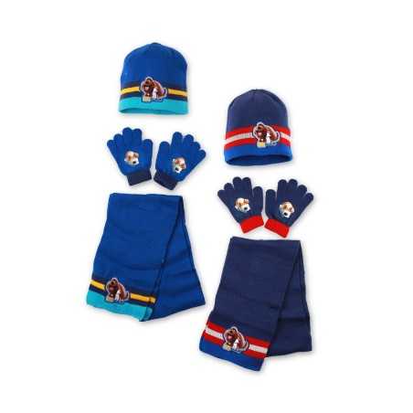 Set 3 pièces Bonnet + écharpe + gants Comme des Bêtes - New discoun...