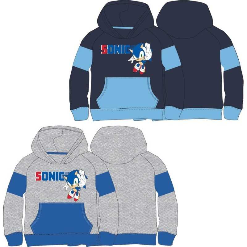 Sweat Sonic capuche avec 2 poches - New discount.com Sweat Sonic capuche avec 2 poches - New discount.com