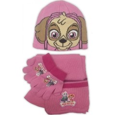 Set 3 pièces Paw Patrol bonnet + gants + echarpe Paw Patrol - New d...