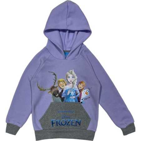 Sweat Frozen Disney capuche avec 2 poches