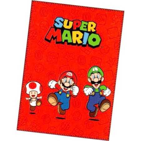 Plaid Polaire Super Mario Bros - New discount.com