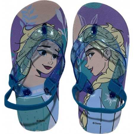 Frozen Disney Flip-Flops mit elastischem Riemen - New discount.com