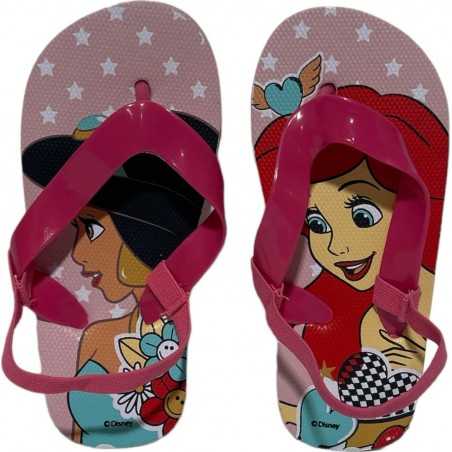 Tongs Princesses Disney avec bride élastiquée - New discount.com