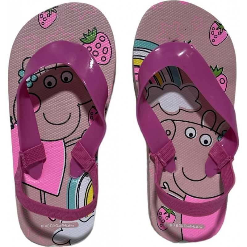 Chanclas Peppa Pig con tira elástica -New discount.com Chanclas Peppa Pig con tira elástica -New discount.com