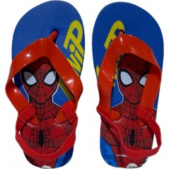 Chanclas Spiderman con tira elástica -New discount.com